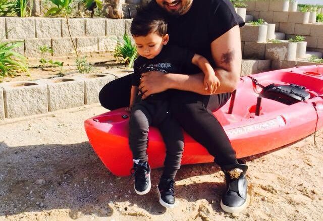 these pictures of yo yo honey singh with his nephew will make you go aww!!